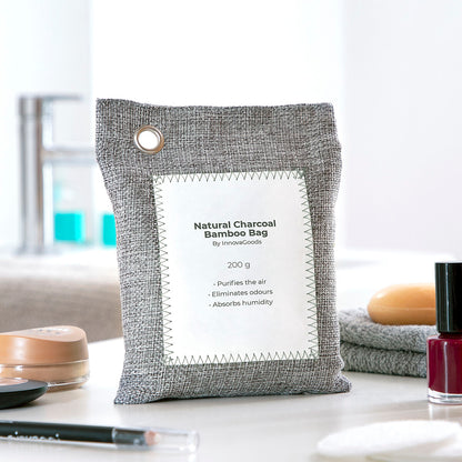 InnovaGoods Bacoal Aktivkohle-Luftreinigungsbeutel 2er-Set – Ansicht 7