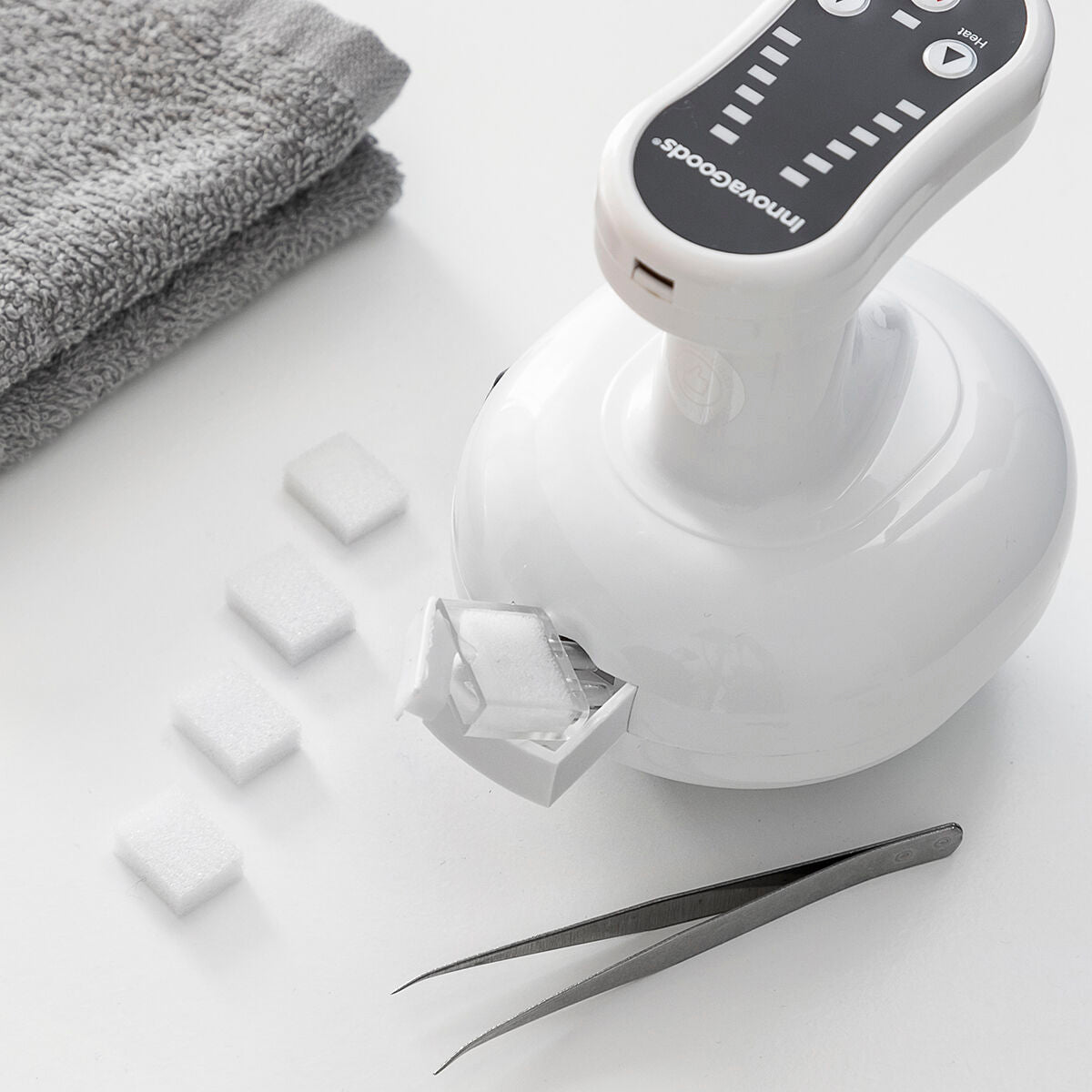 InnovaGoods Cellout wiederaufladbares Anti-Cellulite-Massagegerät mit Saugglocke und Wärmefunktion – Anwendungsansicht