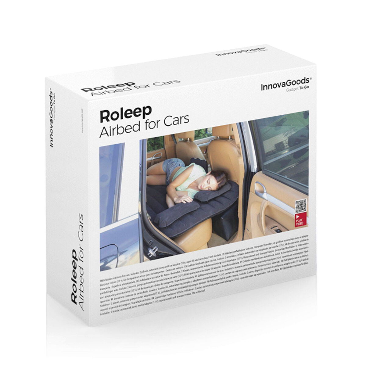 Aufblasbare Auto-Matratze Roleep von InnovaGoods – Detailansicht