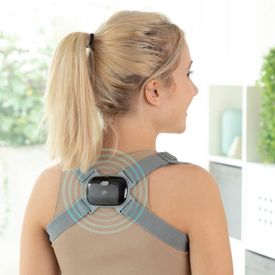 Wiederaufladbarer Haltungstrainer Viback von InnovaGoods mit Vibrationsfunktion – Produktansicht
