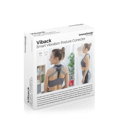 Wiederaufladbarer Haltungstrainer Viback von InnovaGoods mit Vibrationsfunktion – Anwendungsansicht