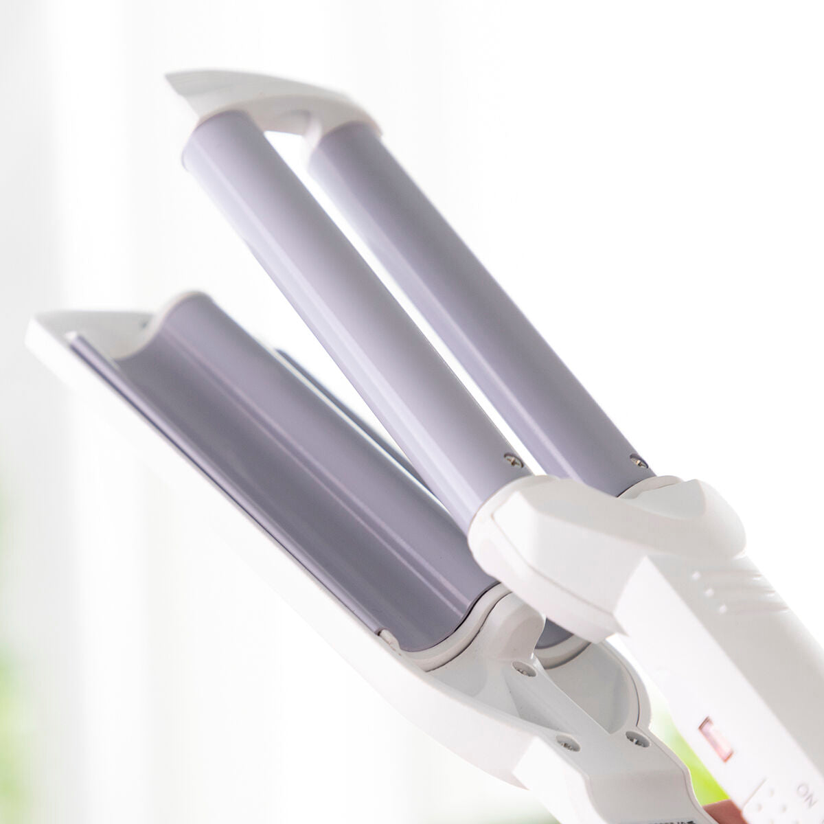InnovaGoods Wavio Keramik-Lockenstab mit drei Stäben, 55 W – Verpackung