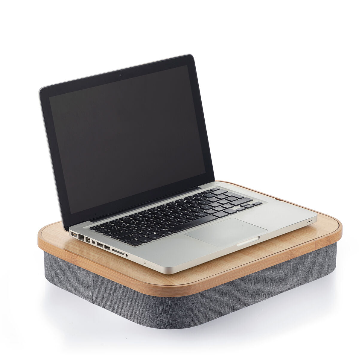 Tragbare Laptop-Unterlage Larage mit Ablagefach von InnovaGoods – Anwendungsansicht