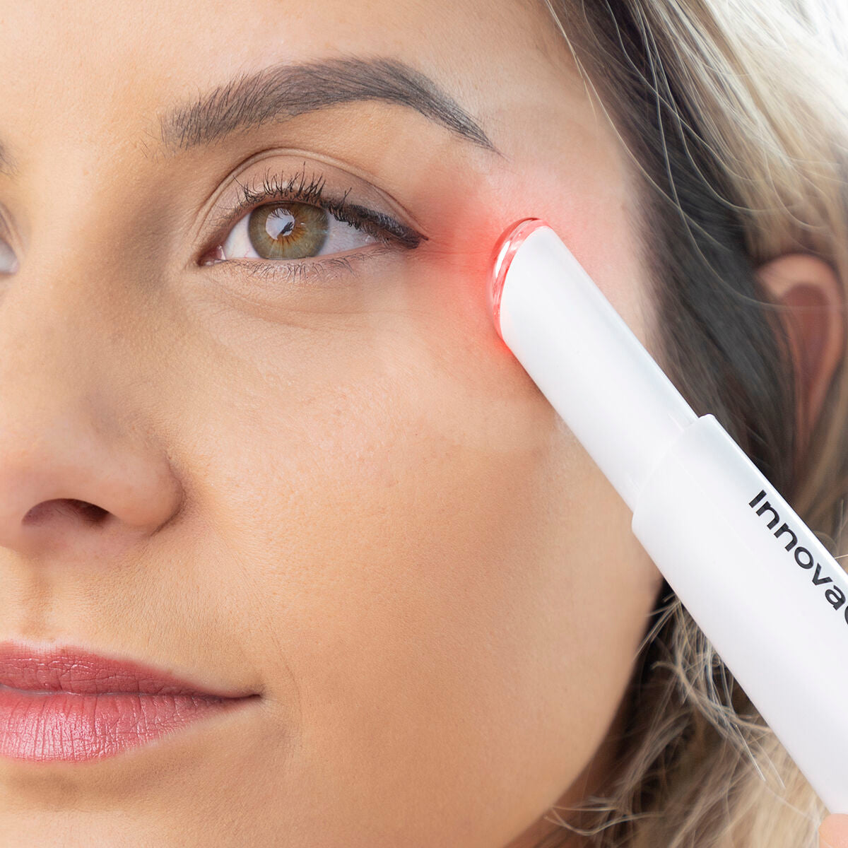 InnovaGoods Therey Anti-Aging-Augenmassagegerät mit Phototherapie Thermotherapie und Vibration – Verpackung