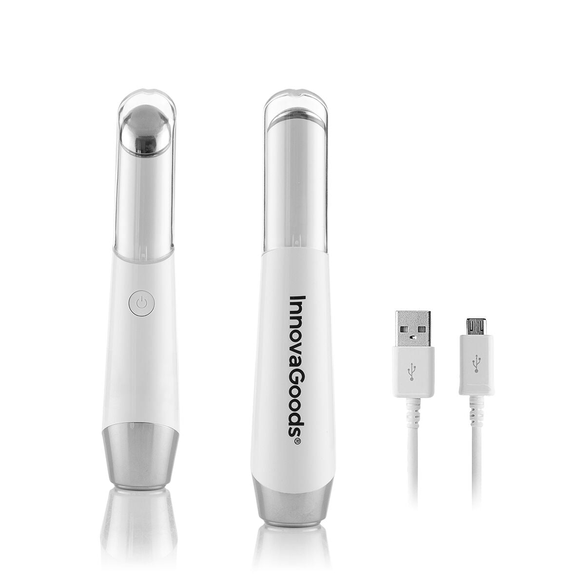 InnovaGoods Therey Anti-Aging-Augenmassagegerät mit Phototherapie Thermotherapie und Vibration – Anwendungsansicht