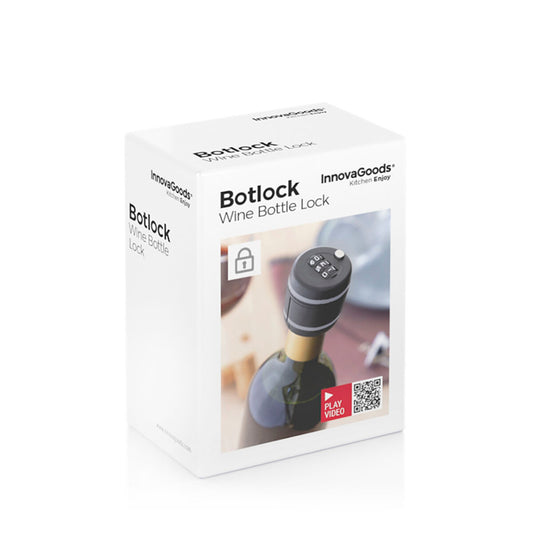 Weinflaschen-Zahlenschloss Botlock InnovaGoods
