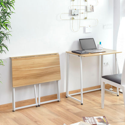 Klappschreibtisch Dolenkaf von InnovaGoods in Beige und Weiss – Anwendungsansicht