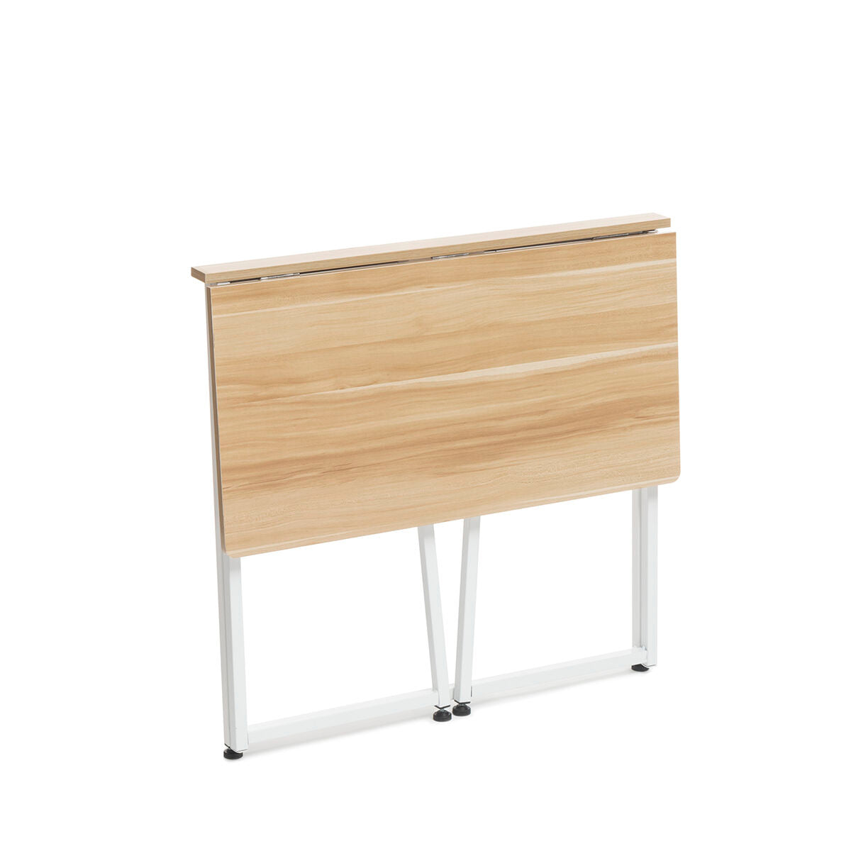 Klappschreibtisch Dolenkaf von InnovaGoods in Beige und Weiss – Seitenansicht