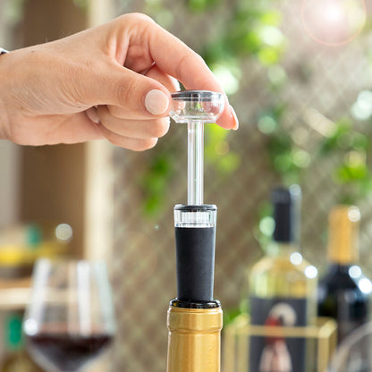 InnovaGoods elektrischer Korkenzieher mit 4-teiligem Weinzubehör-Set – Ansicht 8