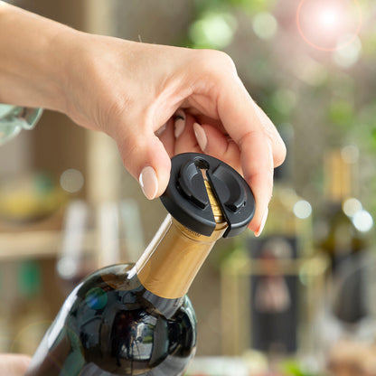 InnovaGoods elektrischer Korkenzieher mit 4-teiligem Weinzubehör-Set – Ansicht 7