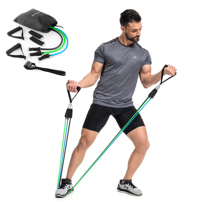 3er-Set regulierbare Fitnessbänder mit Zubehör von InnovaGoods – Seitenansicht