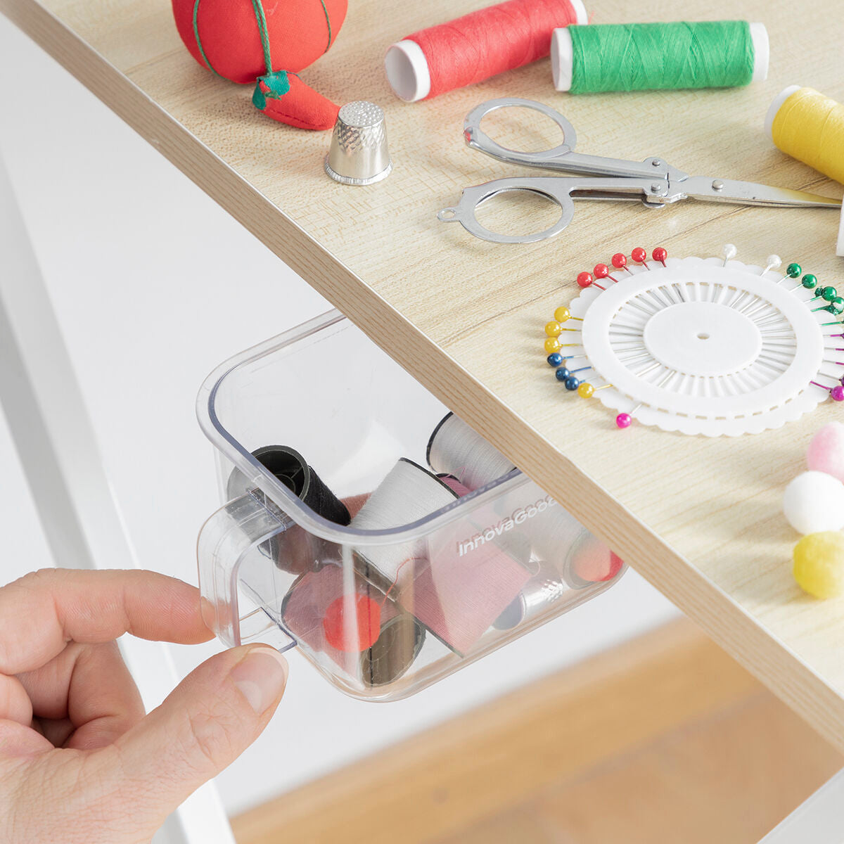 InnovaGoods Handstore selbstklebende Küchenbehälter 2 Stück für Gewürze – Ansicht 7