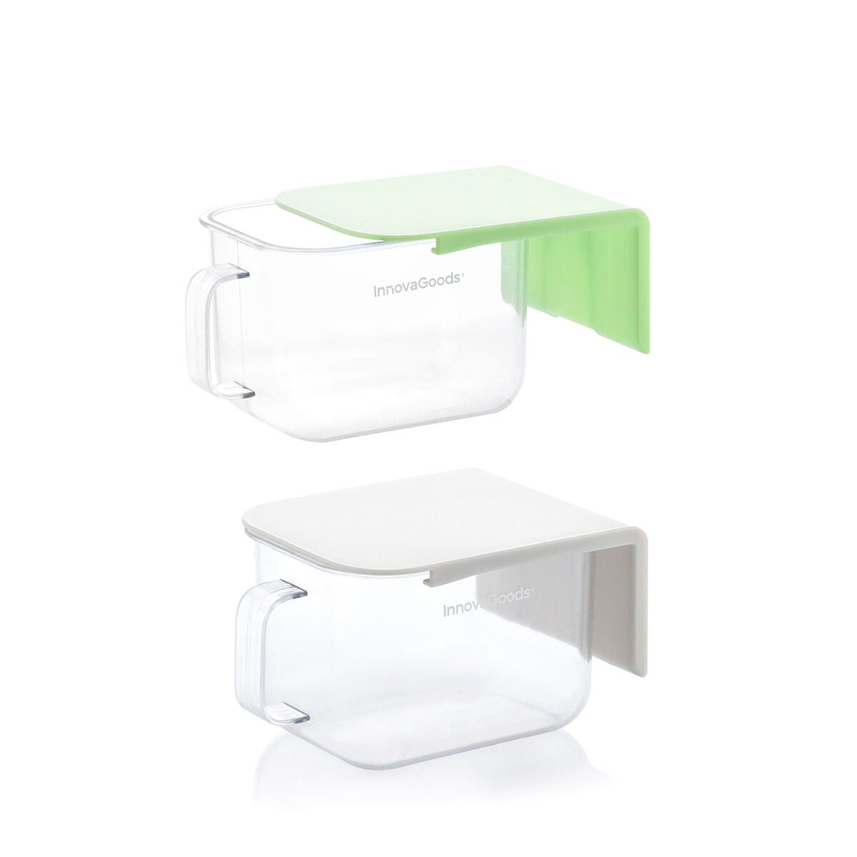 InnovaGoods Handstore selbstklebende Küchenbehälter 2 Stück für Gewürze – Verpackung