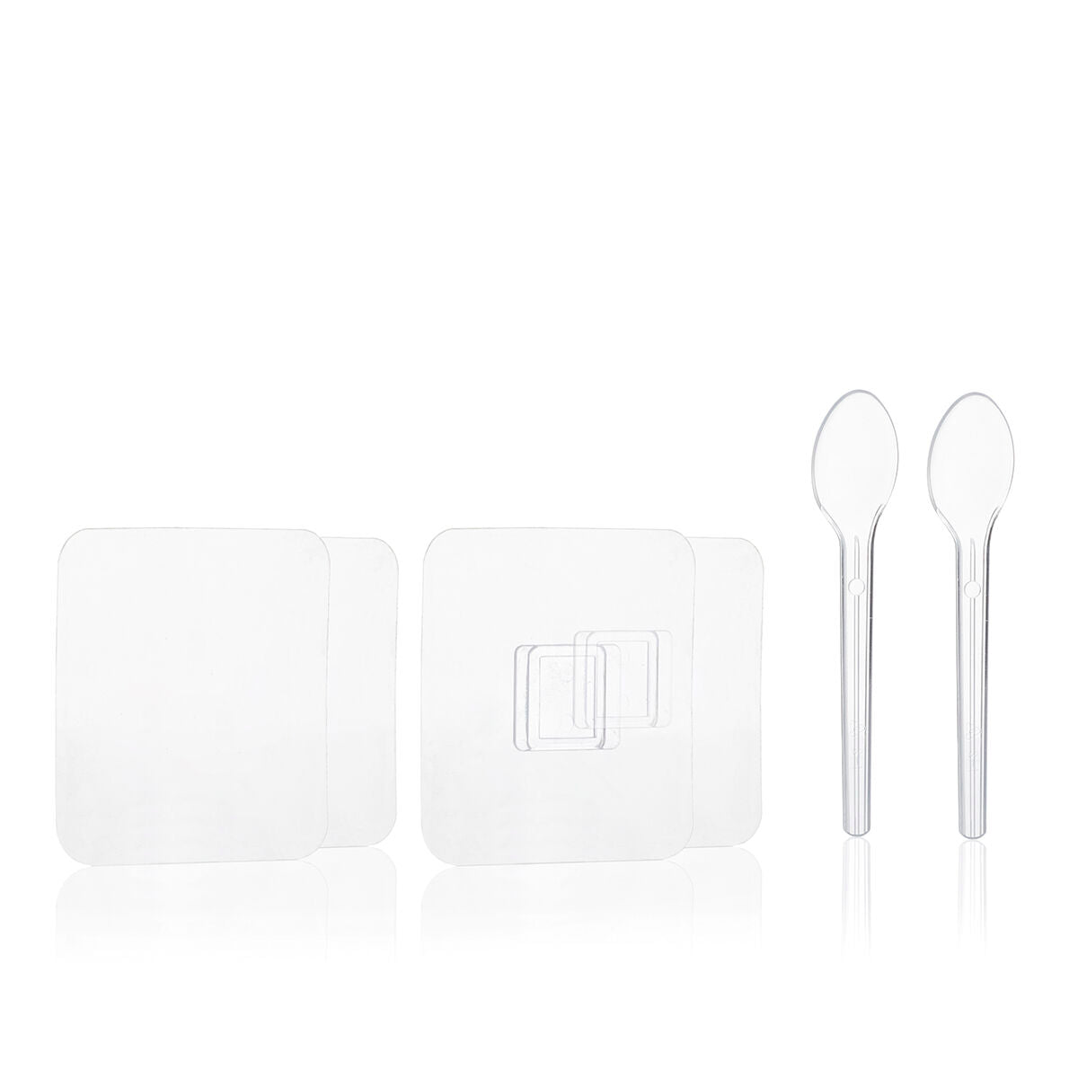 InnovaGoods Handstore selbstklebende Küchenbehälter 2 Stück für Gewürze – Seitenansicht