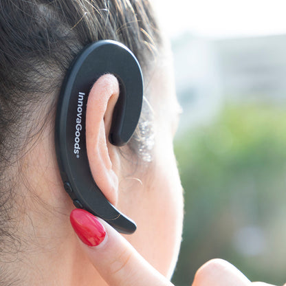 Schwarzer Cearser Open-Ear-Bluetooth-Kopfhörer von InnovaGoods – Verpackung