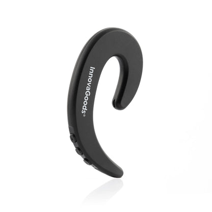 Schwarzer Cearser Open-Ear-Bluetooth-Kopfhörer von InnovaGoods – Detailansicht