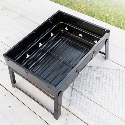 InnovaGoods BearBQ klappbarer Holzkohle-Tischgrill – Ansicht 8