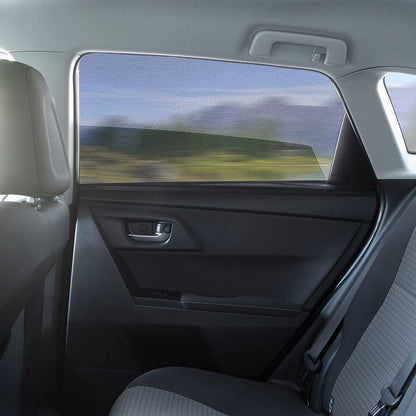 InnovaGoods UVlock Sonnenschutzgitter fürs Auto, 2er-Pack, Schwarz – Verpackung