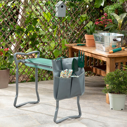 InnovaGoods Situl 3-in-1-Garten-Kniebank mit Werkzeugtasche – Detailansicht