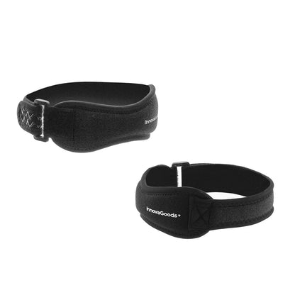 InnovaGoods Forcnee Kniescheiben-Stützband schwarz, 2 Stück – Detailansicht