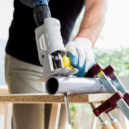 Jrill InnovaGoods Stichsägen-Adapter für Bohrmaschinen mit Sägeblättern – Produktansicht