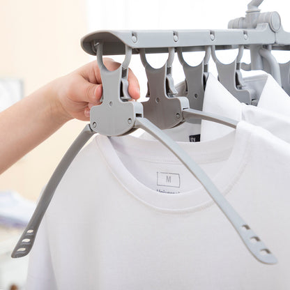 Mehrfach-Kleiderbügel 8-in-1 Spavver von InnovaGoods in Grau – Verpackung