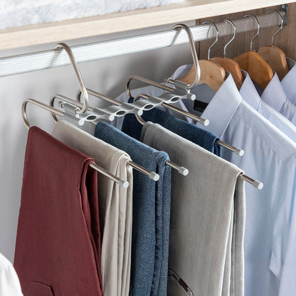 InnovaGoods Havser Mehrfachbügel 5-in-1 für Hosen – Produktansicht