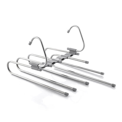InnovaGoods Havser Mehrfachbügel 5-in-1 für Hosen – Rückansicht