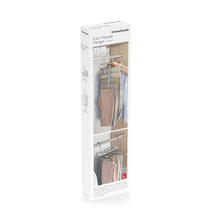 InnovaGoods Havser Mehrfachbügel 5-in-1 für Hosen – Detailansicht