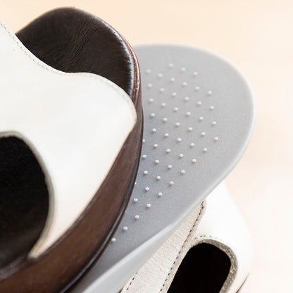 Verstellbarer Schuhhalter Sholzzer von InnovaGoods, 6 Stück, grau – Ansicht 7