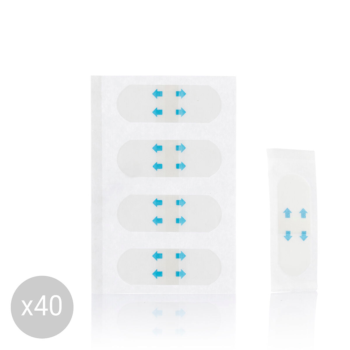Selbstklebende Facelift-Patches Liftrik von InnovaGoods, 40 Stück – Ansicht 8