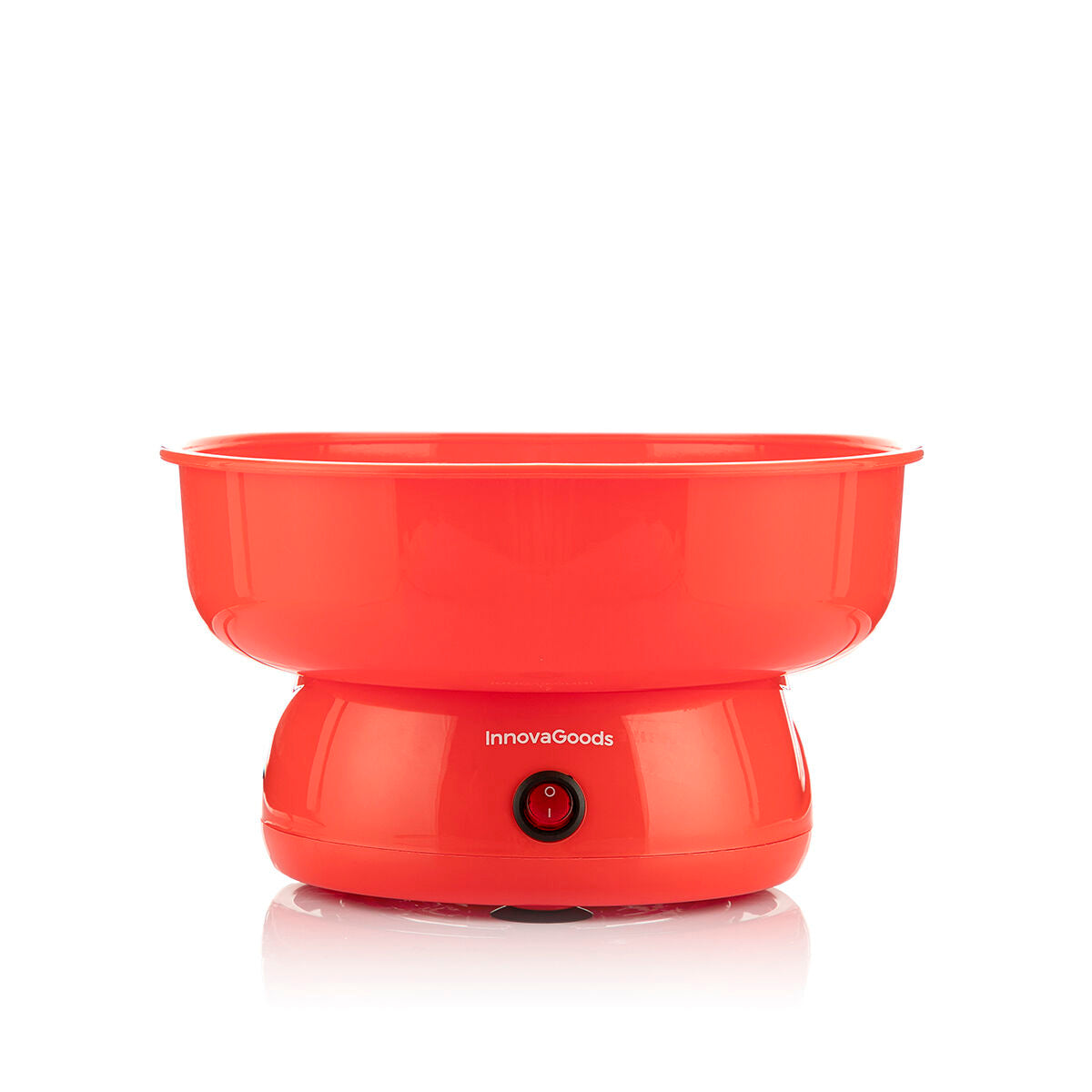 InnovaGoods Cantty Zuckerwattemaschine rot – Anwendungsansicht