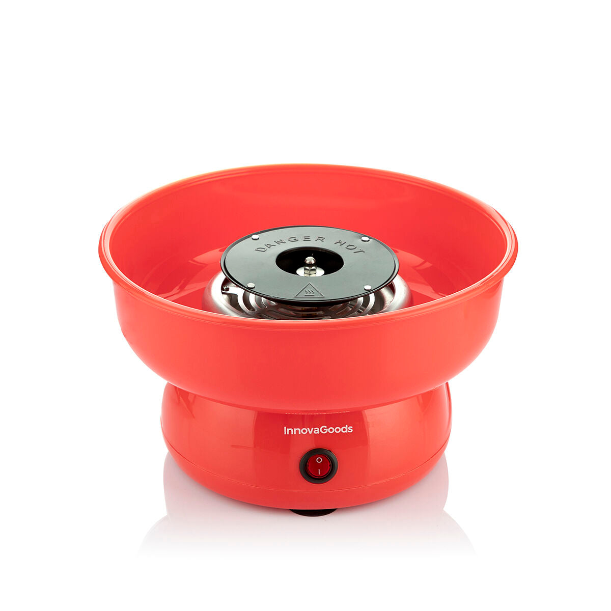 InnovaGoods Cantty Zuckerwattemaschine rot – Verpackung