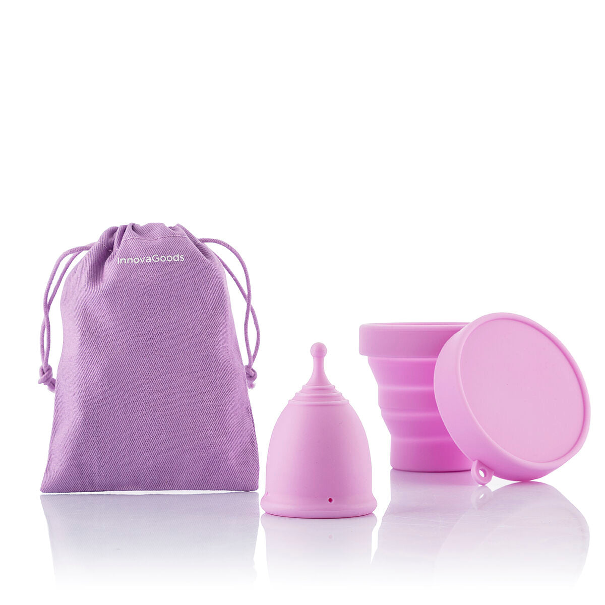 Kuppy Menstruationstasse von InnovaGoods mit Zubehör – Ansicht 8