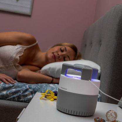 Anti-Mücken-Sauglampe KL Silen von InnovaGoods mit UV-LEDs und USB-Anschluss – Rückansicht