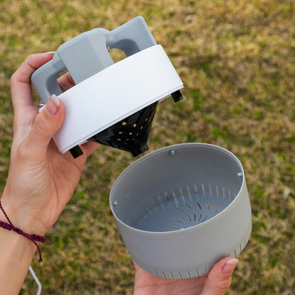 Anti-Mücken-Sauglampe KL Silen von InnovaGoods mit UV-LEDs und USB-Anschluss – Seitenansicht