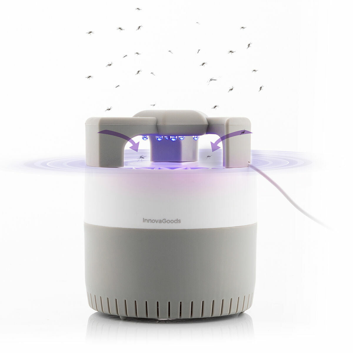 Anti-Mücken-Sauglampe KL Silen von InnovaGoods mit UV-LEDs und USB-Anschluss – Verpackung