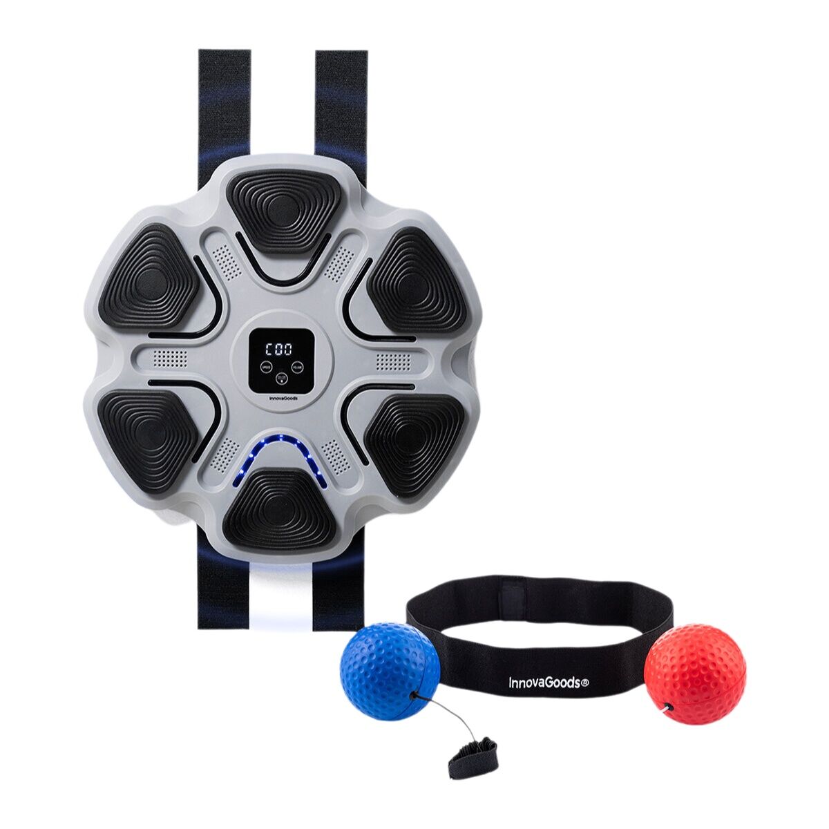 InnovaGoods Trainings- und Reflexball-Set mit wiederaufladbarer Musik-Boxmaschine – Ansicht 7