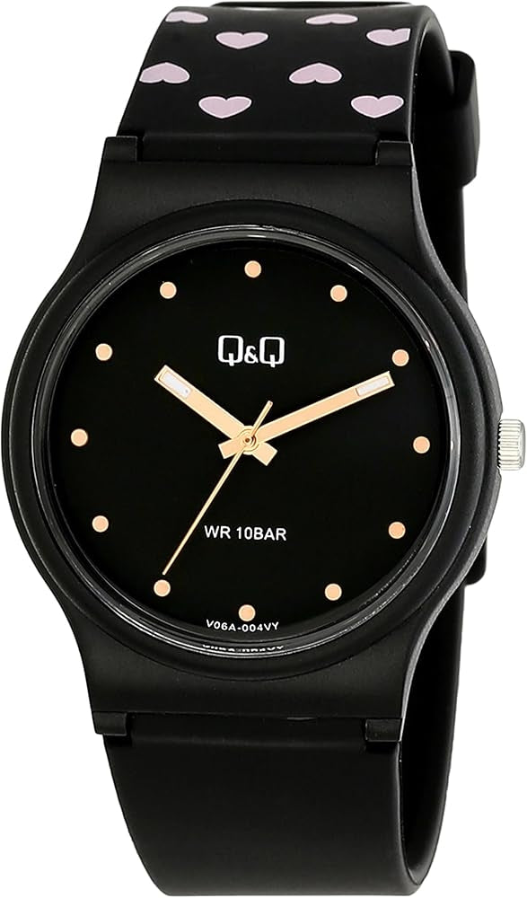 Q&Q Attractive V06A-004VY Armbanduhr – Produktansicht
