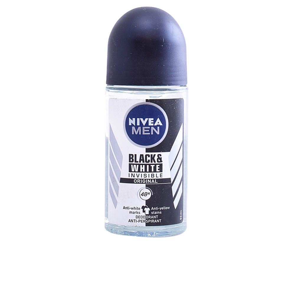 MEN BLACK &amp; WHITE INVISIBLE deo roll-on 50 ml