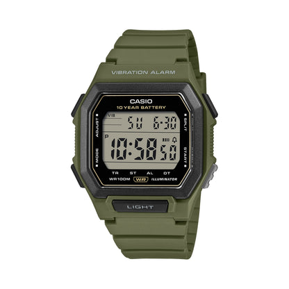 CASIO COLLECTION Mod. ILLUMINATOR 10 YEARS BATTERY - ARMY GREEN