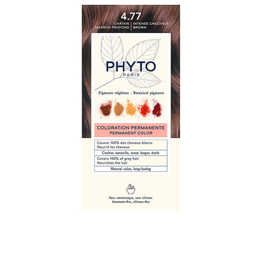 PHYTOCOLOR #4.77-castaño marrón intenso 4 u