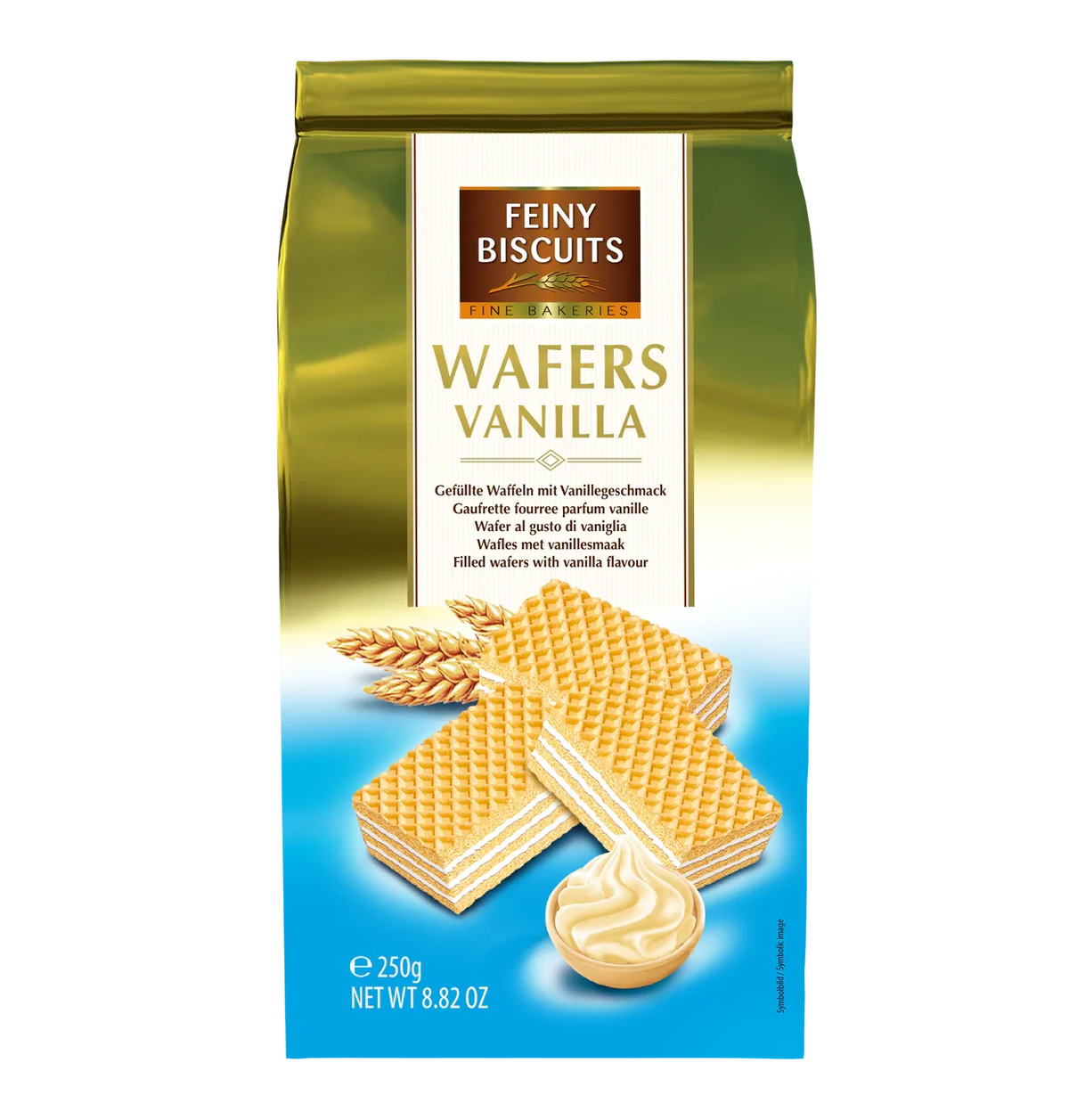 Feiny Biscuits Waffeln mit Vanille-Cremefüllung 250 g
