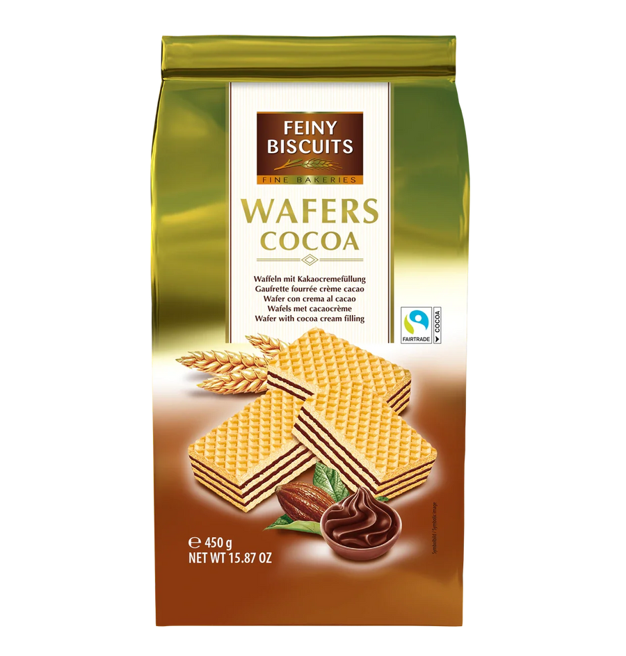 Feiny Biscuits Waffeln mit Kakaocremefüllung 450 g – Produktansicht