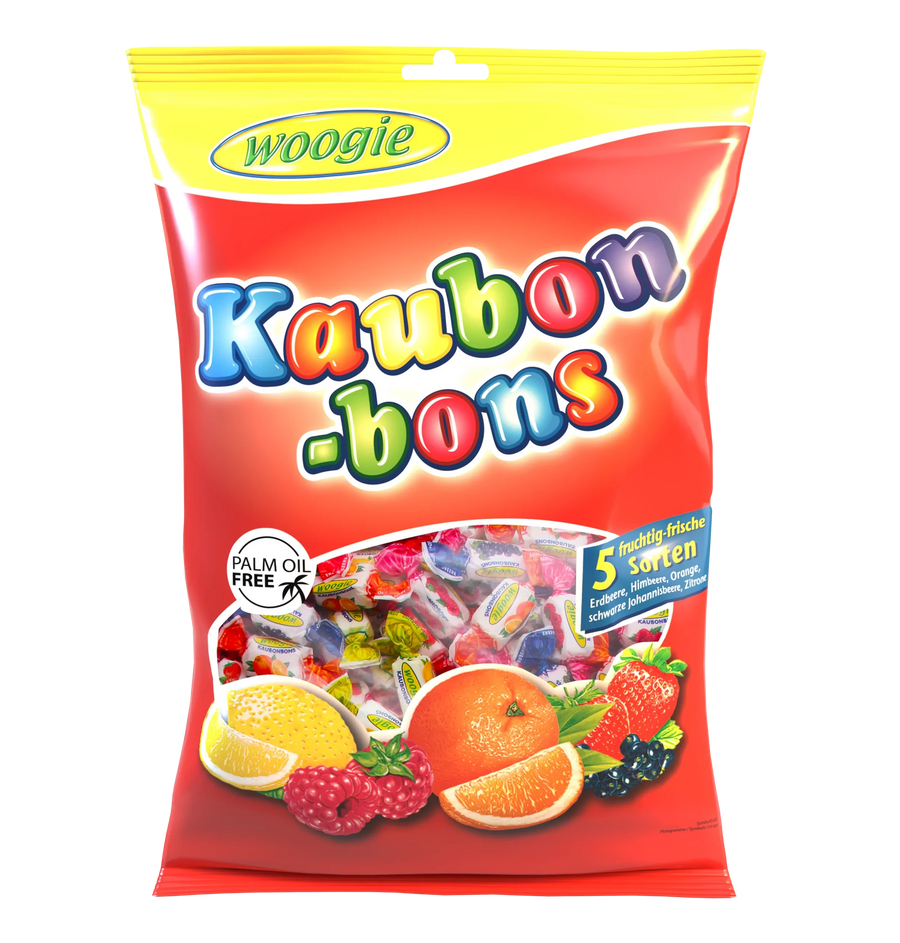 Woogie Kaubonbon 500 g mit Fruchtgeschmack