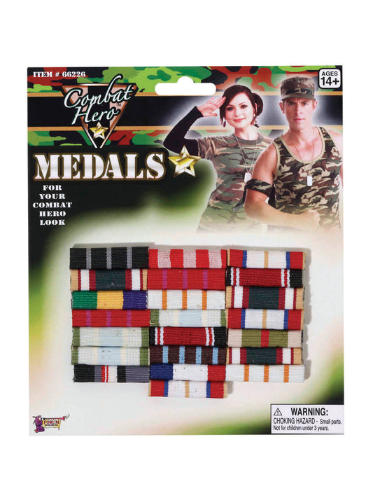 Rubies Military Medal Bars Kostüm-Accessoire