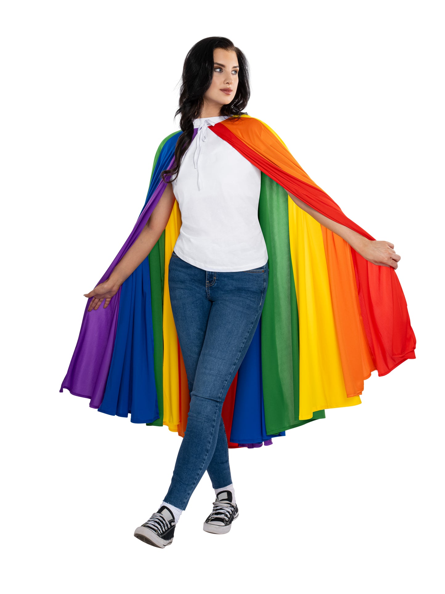 Rubies Rubies Rainbow Long Cape Kostüm für Erwachsene für Unisex