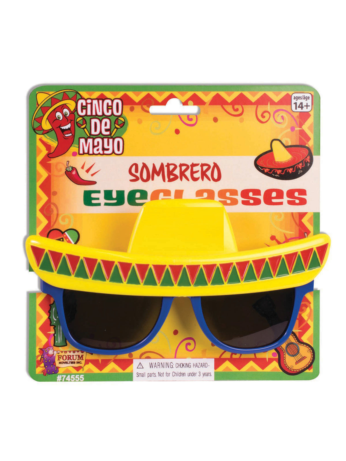 Rubies Rubies Sombrero Sunglasses