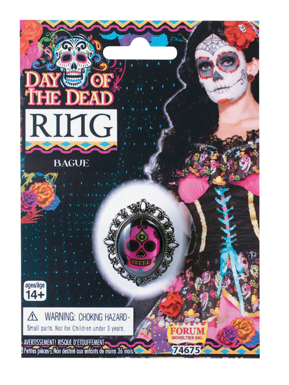 Rubies Day Of The Dead Ring *** Jewellery