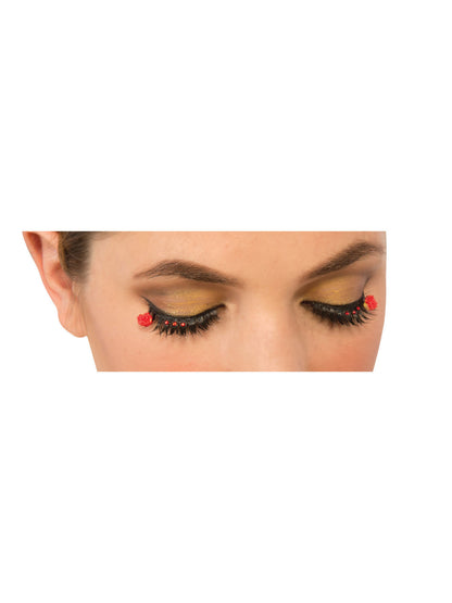 Rubies Day of the Dead Eyelashes Kostümzubehör